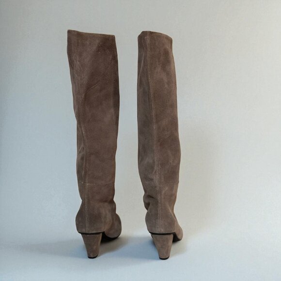 Jeffrey Campbell “Senita” Suede Knee-High Boots in Grey 👢✨ - Picture 8 of 10
